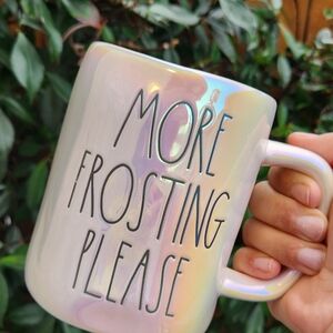 Iridescent Mug with Fun Text
